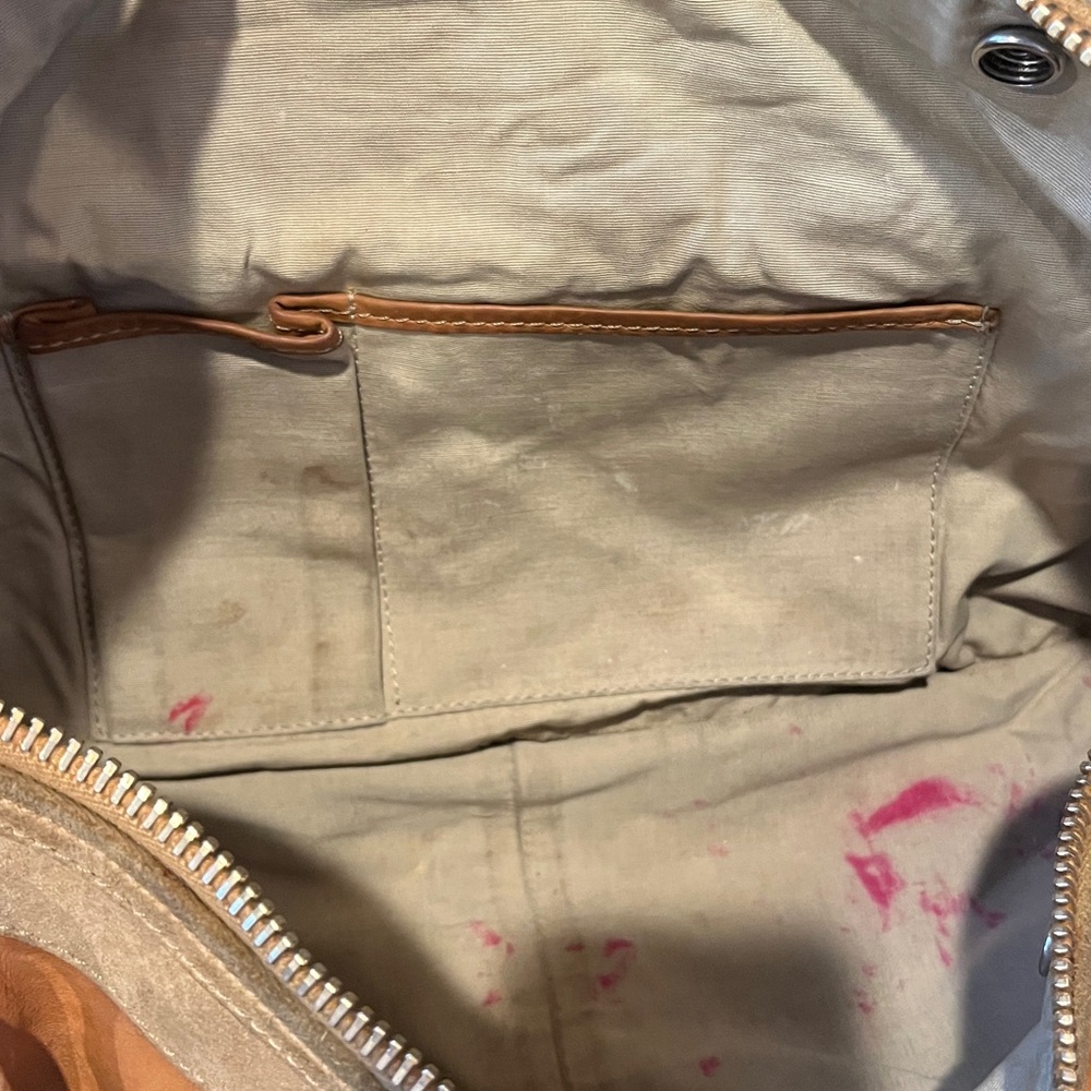 💃🧋Celine Vintage Leather Weekender Tote Bag Brown Shoulder Strap Made in Italy - Picture 11 of 12